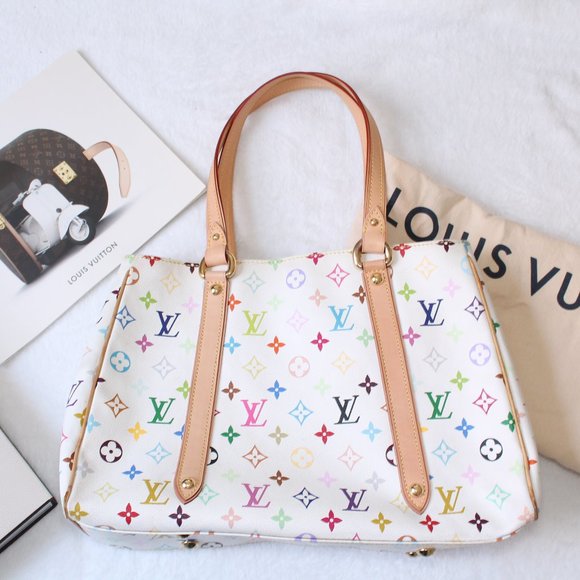 Authentic Louis Vuitton Aurelia MM Multicolor Bag - Picture 2 of 8